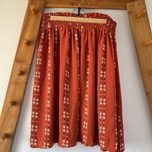 LulaRoe Sophia Ruffle Smock Skirt